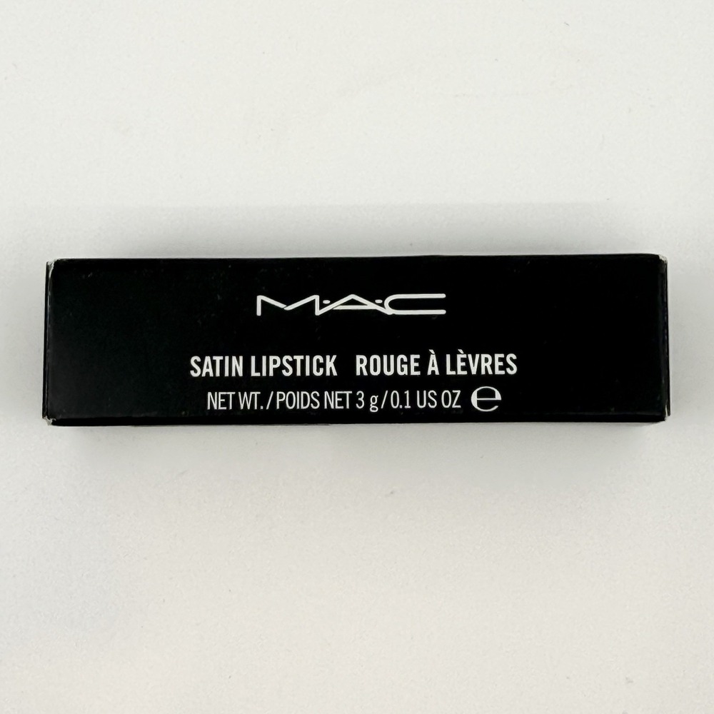 Mac Satin Lipstick Rouge CYBER - Full Size 3 g / 0.1 Oz. New
